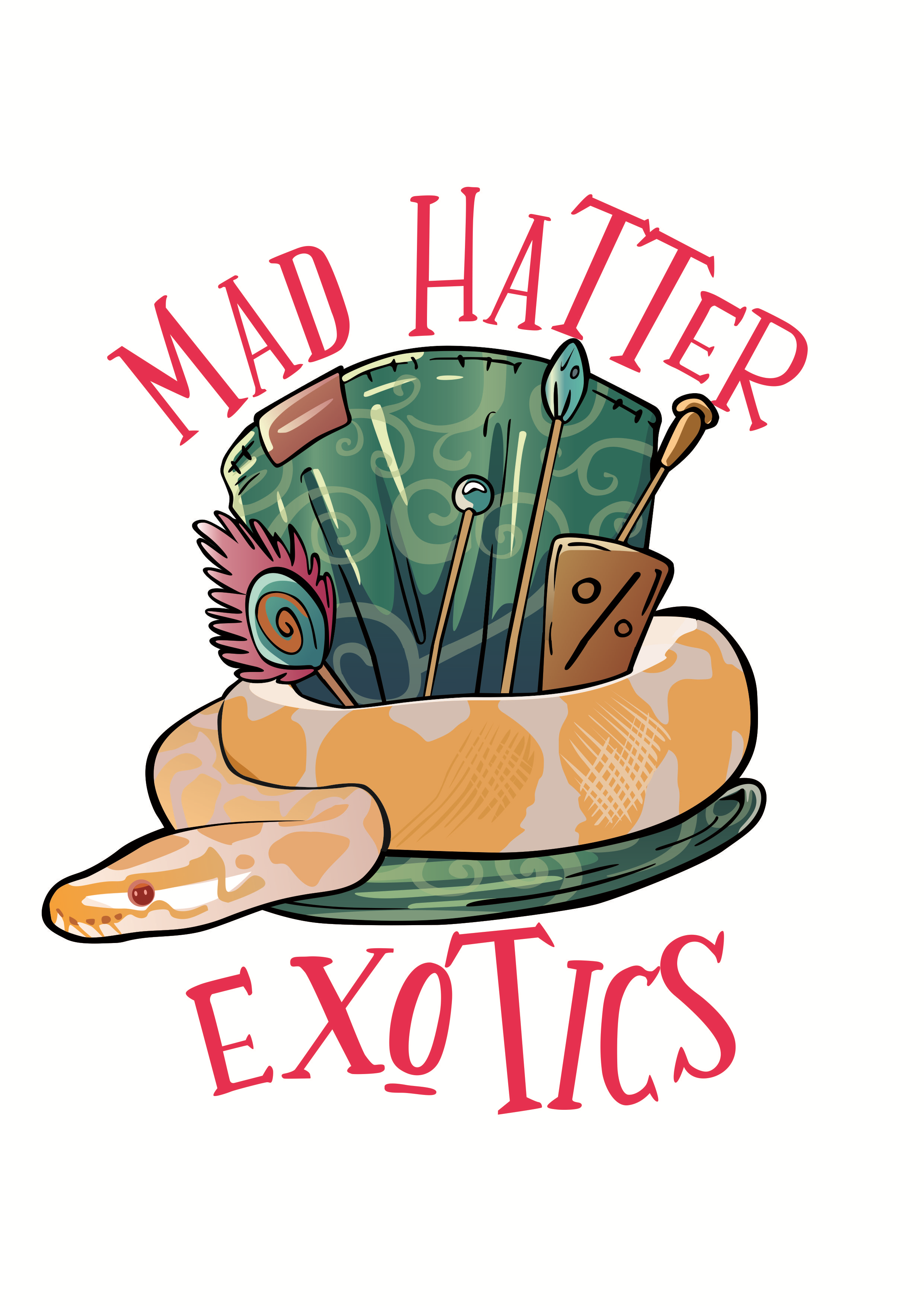 Mad Hatter Exotics logo