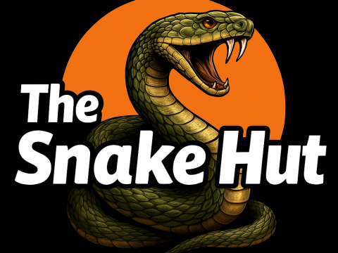 The snake Hut logo