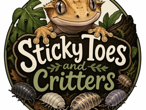 Sticky Toes and Critters logo